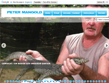 Tablet Screenshot of petermangold.com